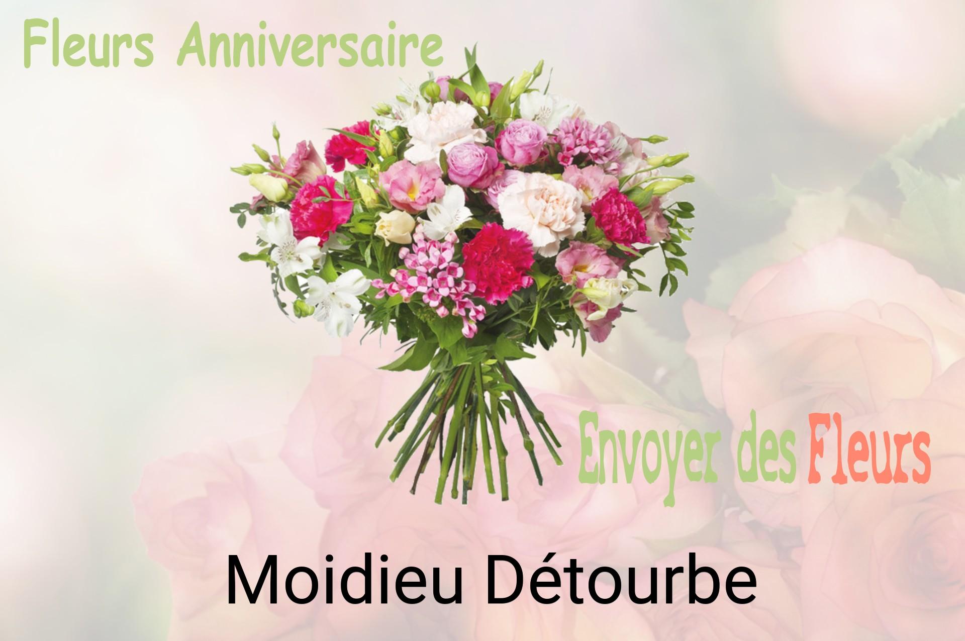 Bouquet de fleurs d’anniversaire livré à Moidieu-Détourbe