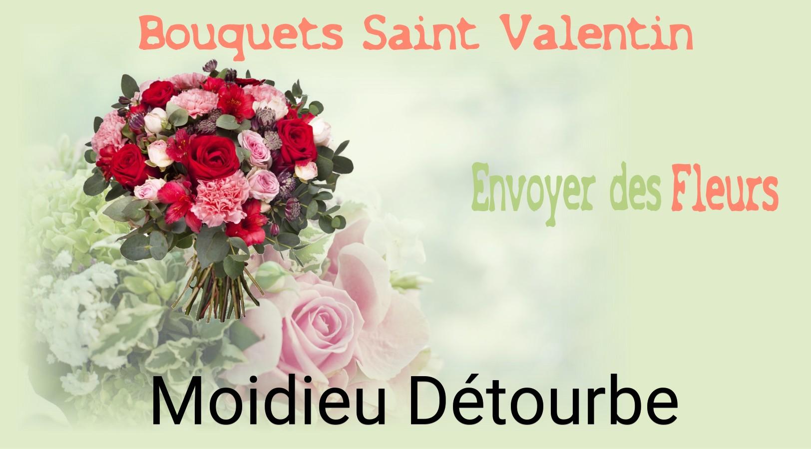 Roses de Saint-Valentin livrées à Moidieu-Détourbe